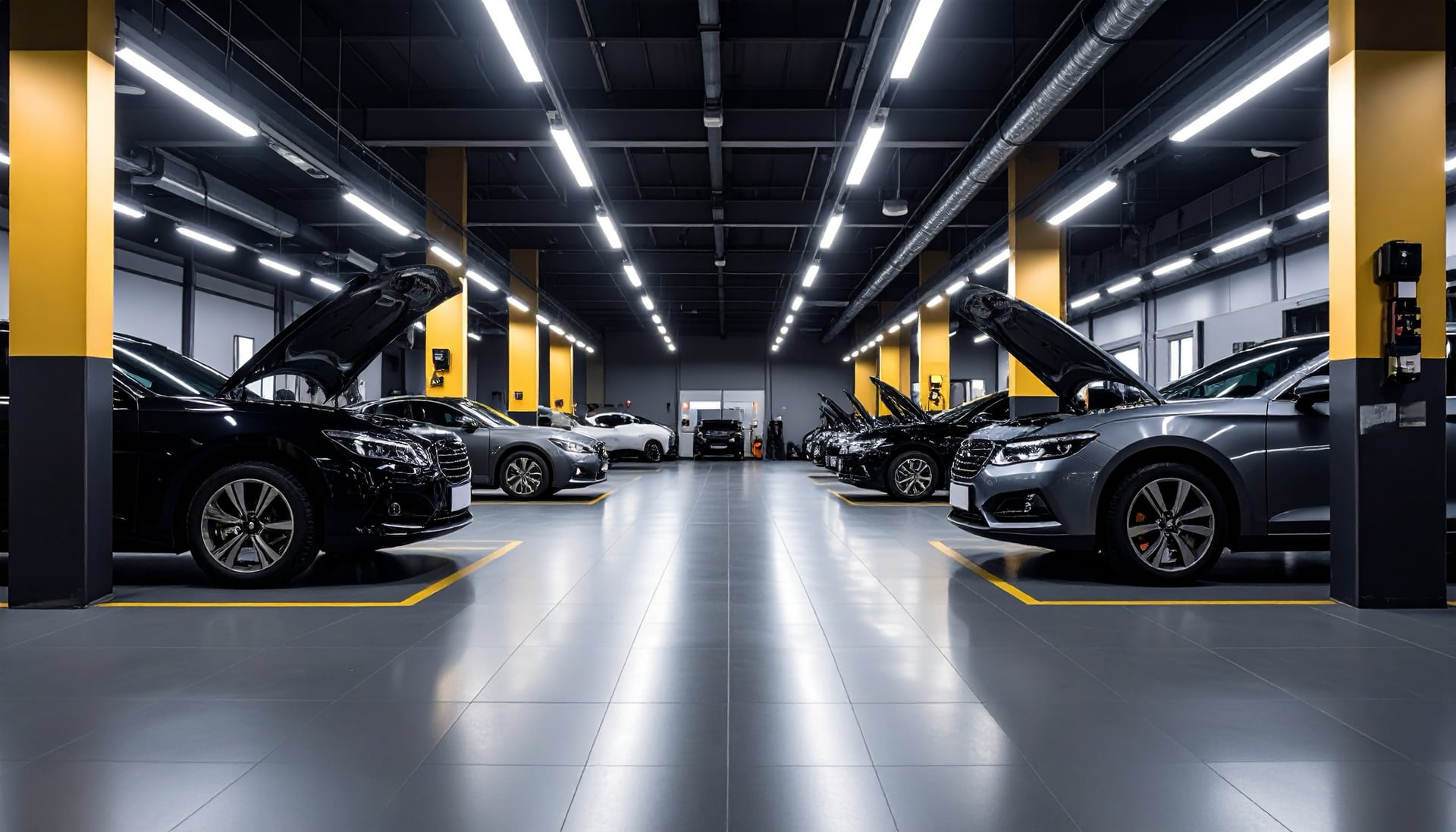 Professional car garage in UAE